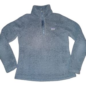 Patagonia Gray Quarter-Zip Fleece Pullover